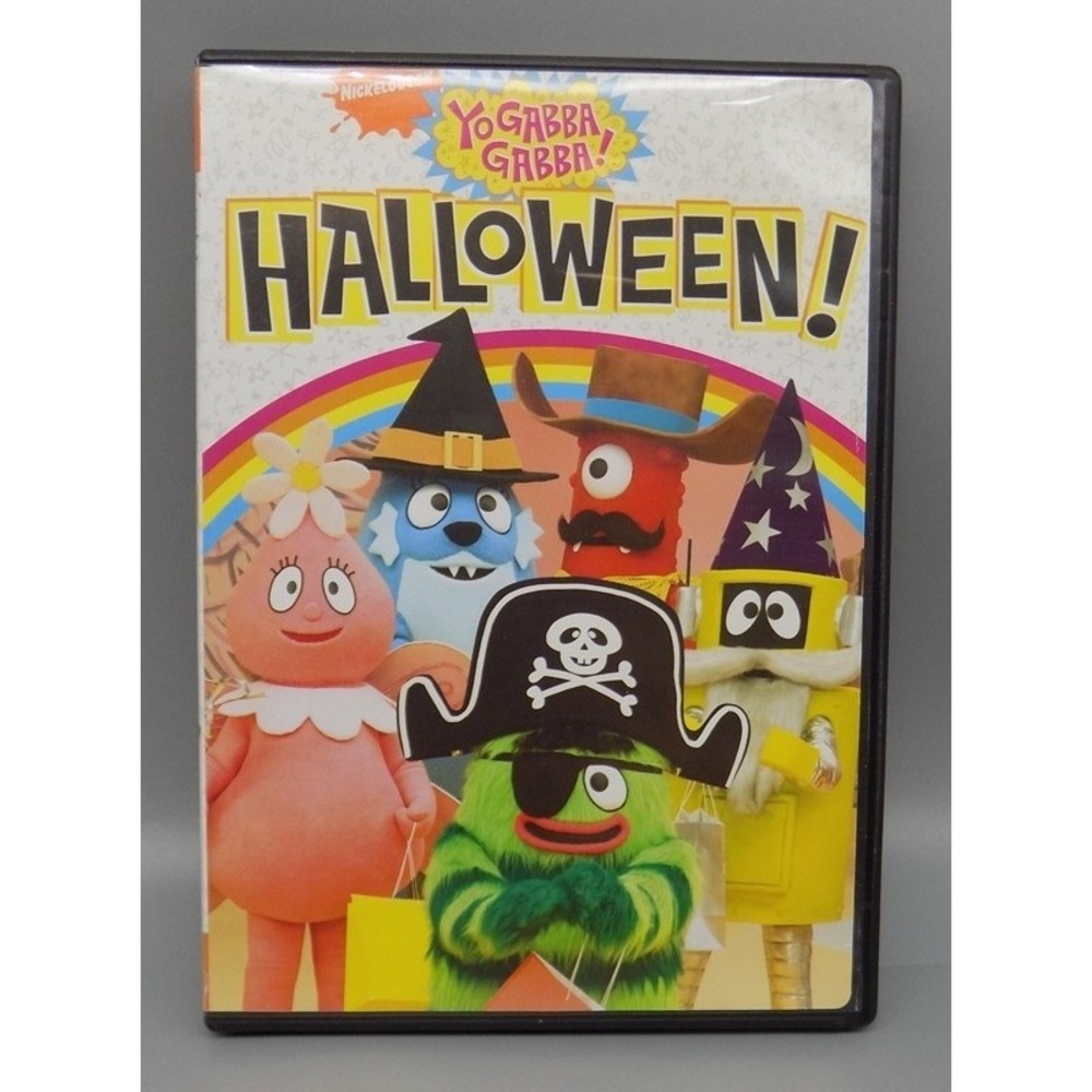 Yo Gabba Gabba Halloween DVD 2009 Tested Nickelodeon Full Screen Dolby